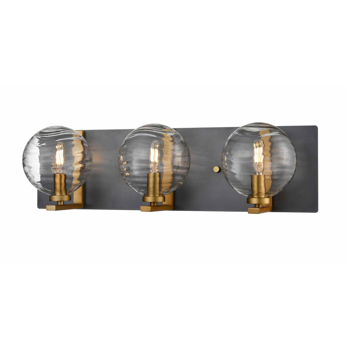 DVI LIGHTING TROPEA 3 LT VANITY BRASS DVP40443BR+GR-RPG