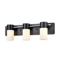 DVI LIGHTING TUXEDO 3 LT VANITY EBONY DVP40743EB+CH-OP