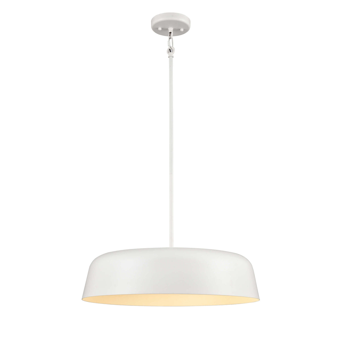 DVI LIGHTING TUQUE 26" PENDANT LED MATTE WHITE DVP40924MW