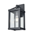 DVI LIGHTING NIPIGON OUTDOOR 12.5" SCONCE BLACK DVP41271BK-CL