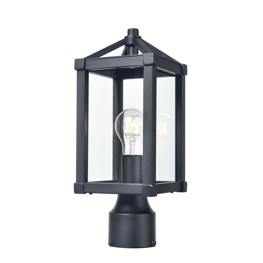 DVI LIGHTING NIPIGON OUTDOOR POST BLACK DVP41277BK-CL