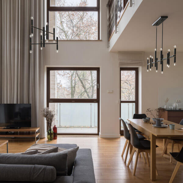 DVI LIGHTING KLONDIKE PENDANT EVONY DVP42824EB+MF
