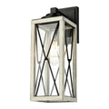 DVI LIGHTING COUNTRY FAIR SCONCE BIRCHWOOD DVP43372BK+BIW-CL