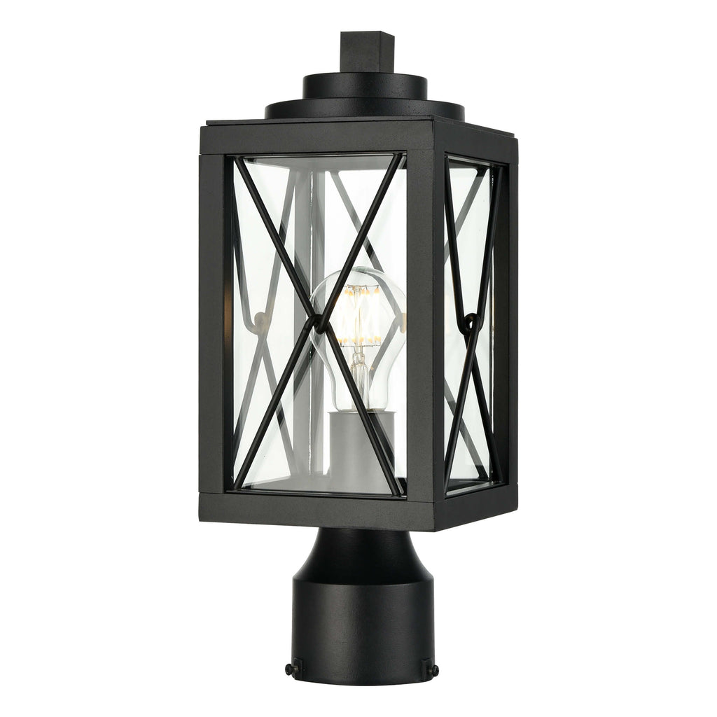 DVI LIGHTING COUNTRY FAIR LAMP POST BLACK DVP43377BK-CL