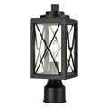 DVI LIGHTING COUNTRY FAIR LAMP POST BLACK DVP43377BK-CL