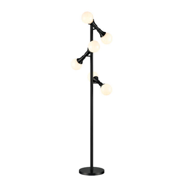 DVI LIGHTING FRENCH QUARTER FLOOR LAMP EBONY DVP43409EB