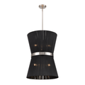 DVI LIGHTING ELLESMERE 6 LT FOYER SATIN NICKEL DVP43648SN-BK