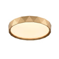 DVI LIGHTING DAWSON 5 LED 15" FLUSH MOUNT GOLD DVP44138GD-5CCT