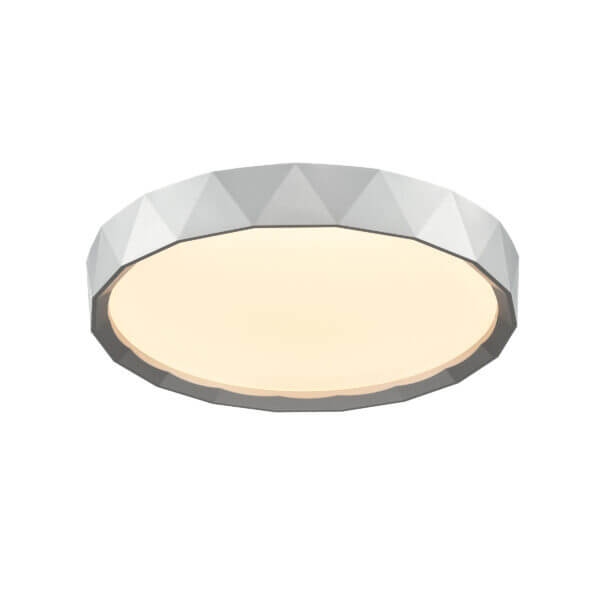 DVI LIGHTING DAWSON 5 LED 15" FLUSH MOUNT PLATINUM DVP44138PL-5CCT