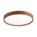 DVI LIGHTING DAWSON 5 LED 15" FLUSH MOUNT WALNUT DVP44138WLN-5CCT