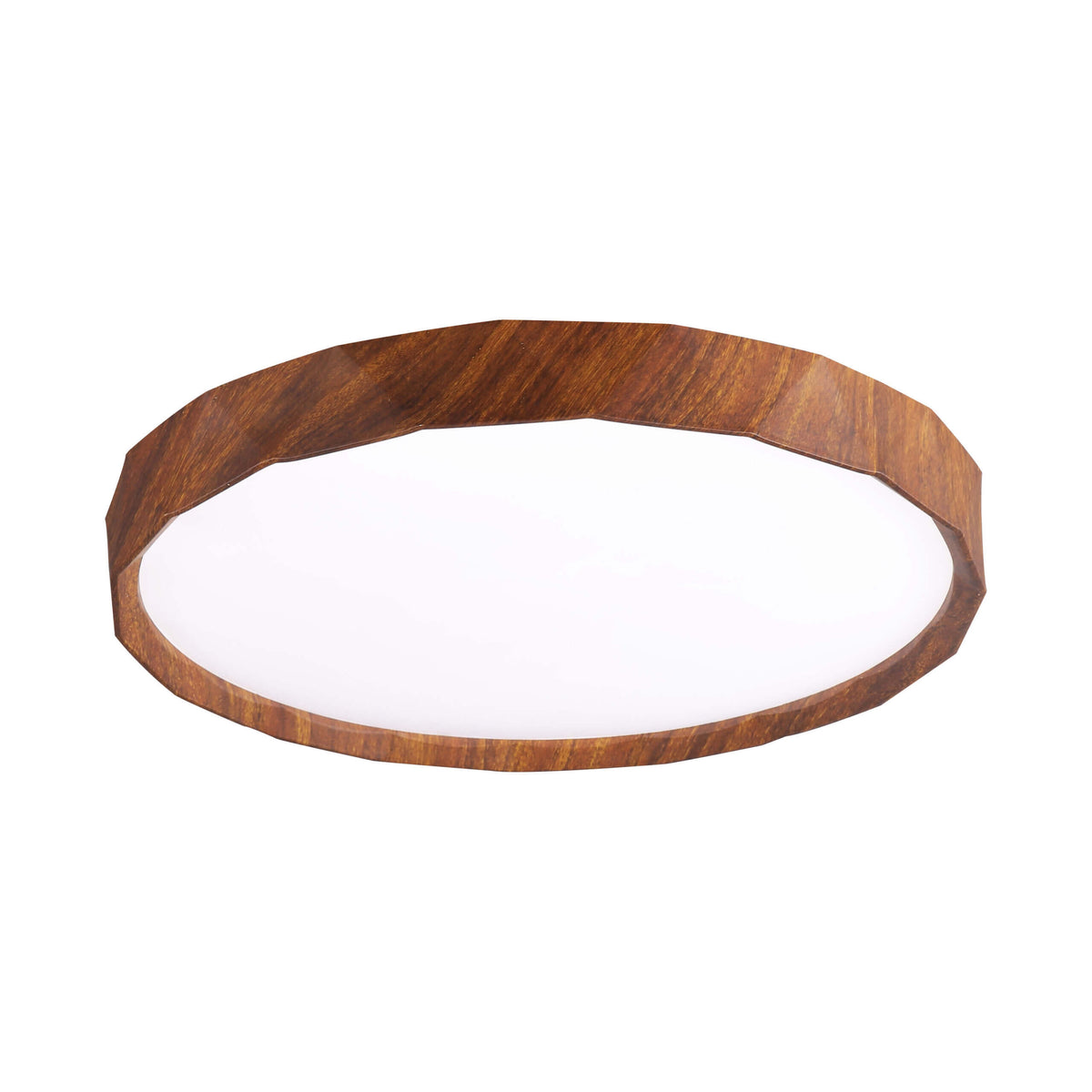 DVI LIGHTING DAWSON 5 LED 15" FLUSH MOUNT WALNUT DVP44138WLN-5CCT
