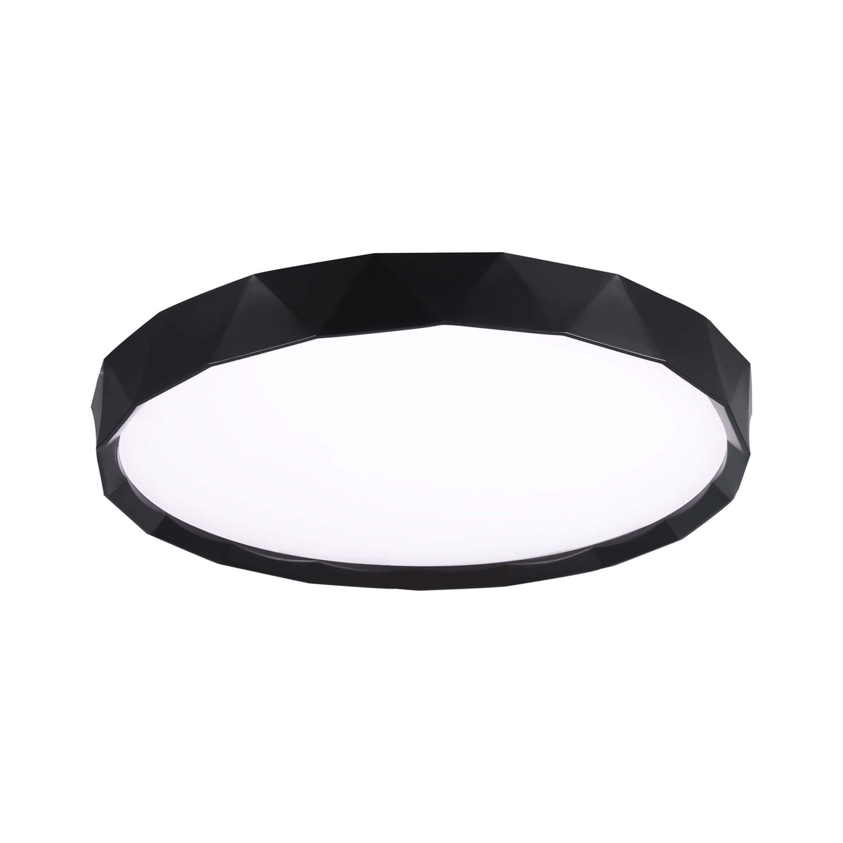 DVI LIGHTING DAWSON 5 LED 19" FLUSH MOUNT MATTE BLACK DVP44148MB-5CCT