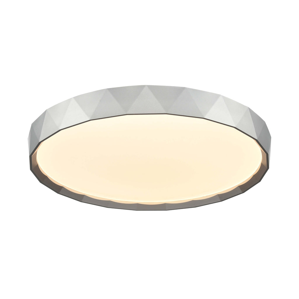 DVI LIGHTING DAWSON 5 LED 19" FLUSH MOUNT PLATINUM DVP44148PL-5CCT