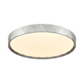 DVI LIGHTING DAWSON 5 LED 19" FLUSH MOUNT PLATINUM DVP44148PL-5CCT