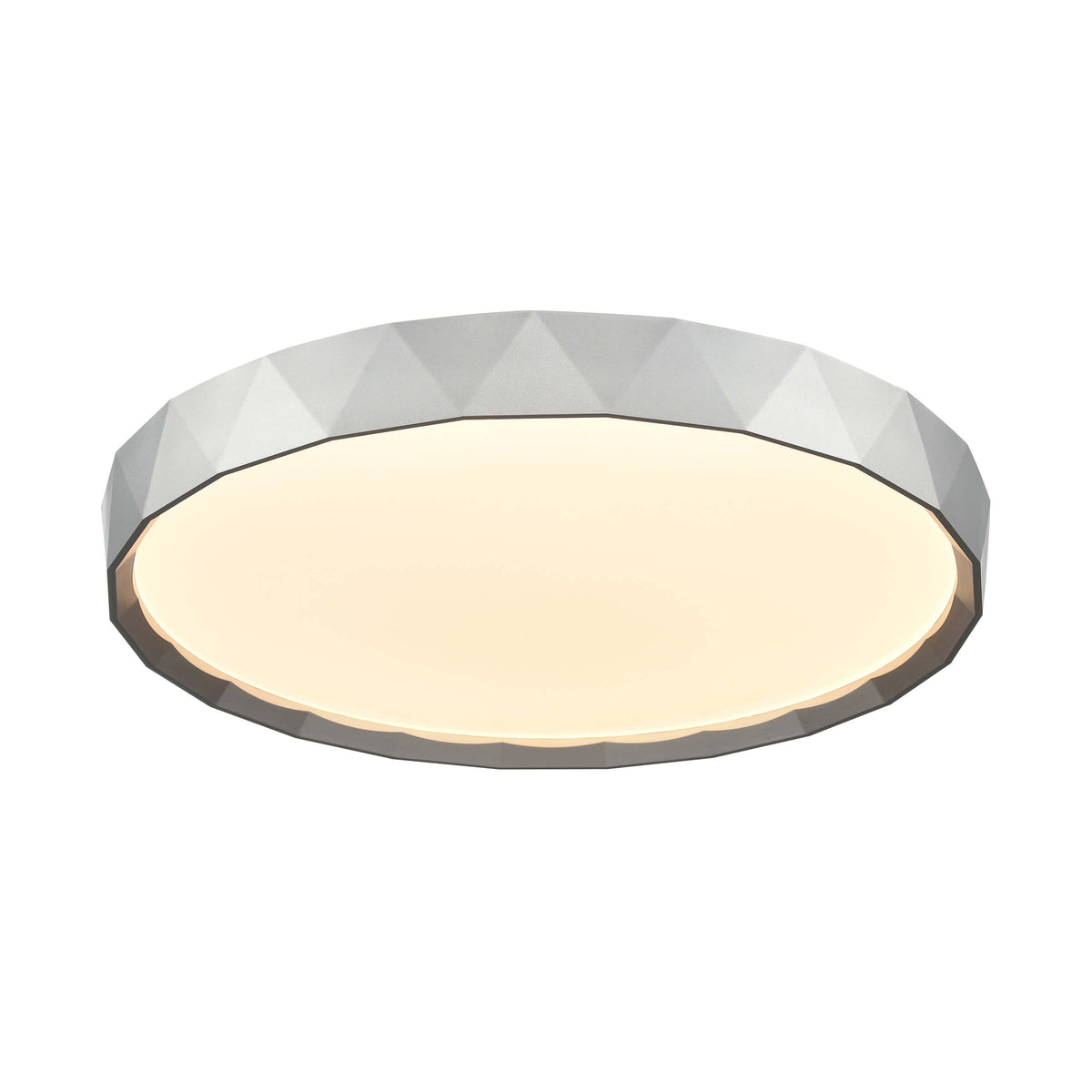 DVI LIGHTING DAWSON 5 LED 19" FLUSH MOUNT PLATINUM DVP44148PL-5CCT