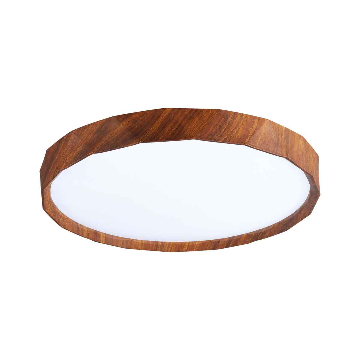 DVI LIGHTING DAWSON 5 LED 19" FLUSH MOUNT WALNUT DVP44148WLN-5CCT