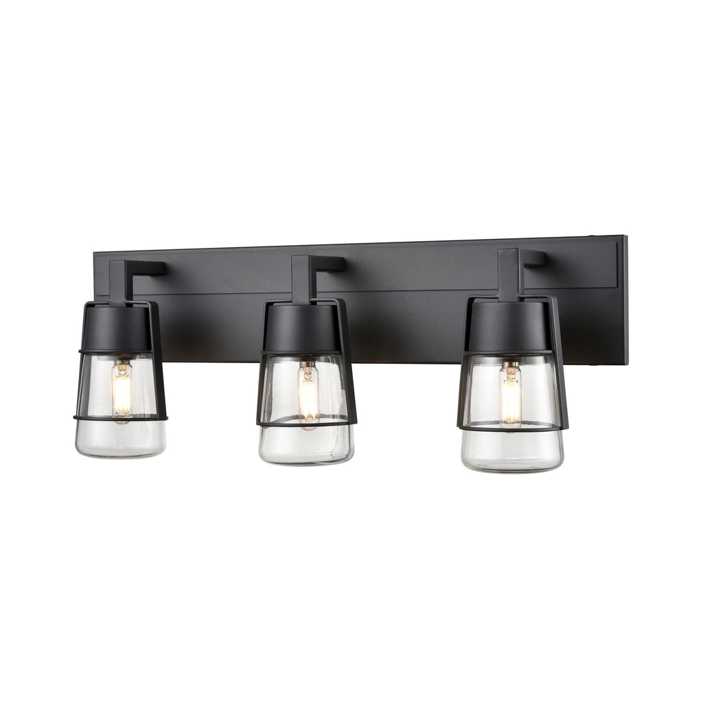 DVI LIGHTING LAKE OF THE WOODS 3 LT VANITY GRAPHITE DVP44443GR-CL