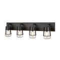 DVI LIGHTING LAKE OF THE WOODS 4 LT VANITY GRAPHITE DVP44444GR-CL