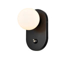 DVI LIGHTING ATWOOD SCONCE EBONY DVP45001EB-OP
