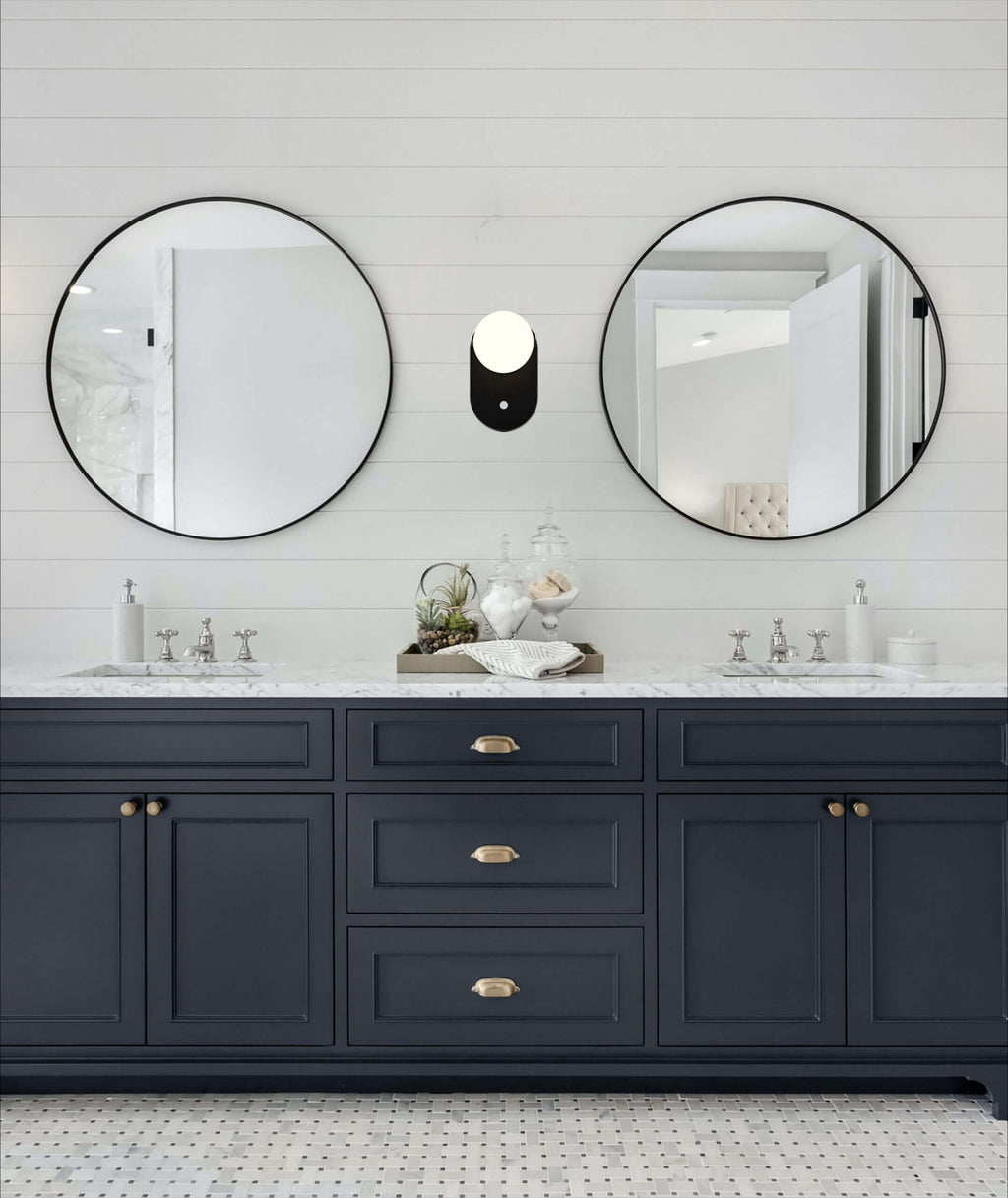 DVI LIGHTING ATWOOD SCONCE EBONY DVP45001EB-OP