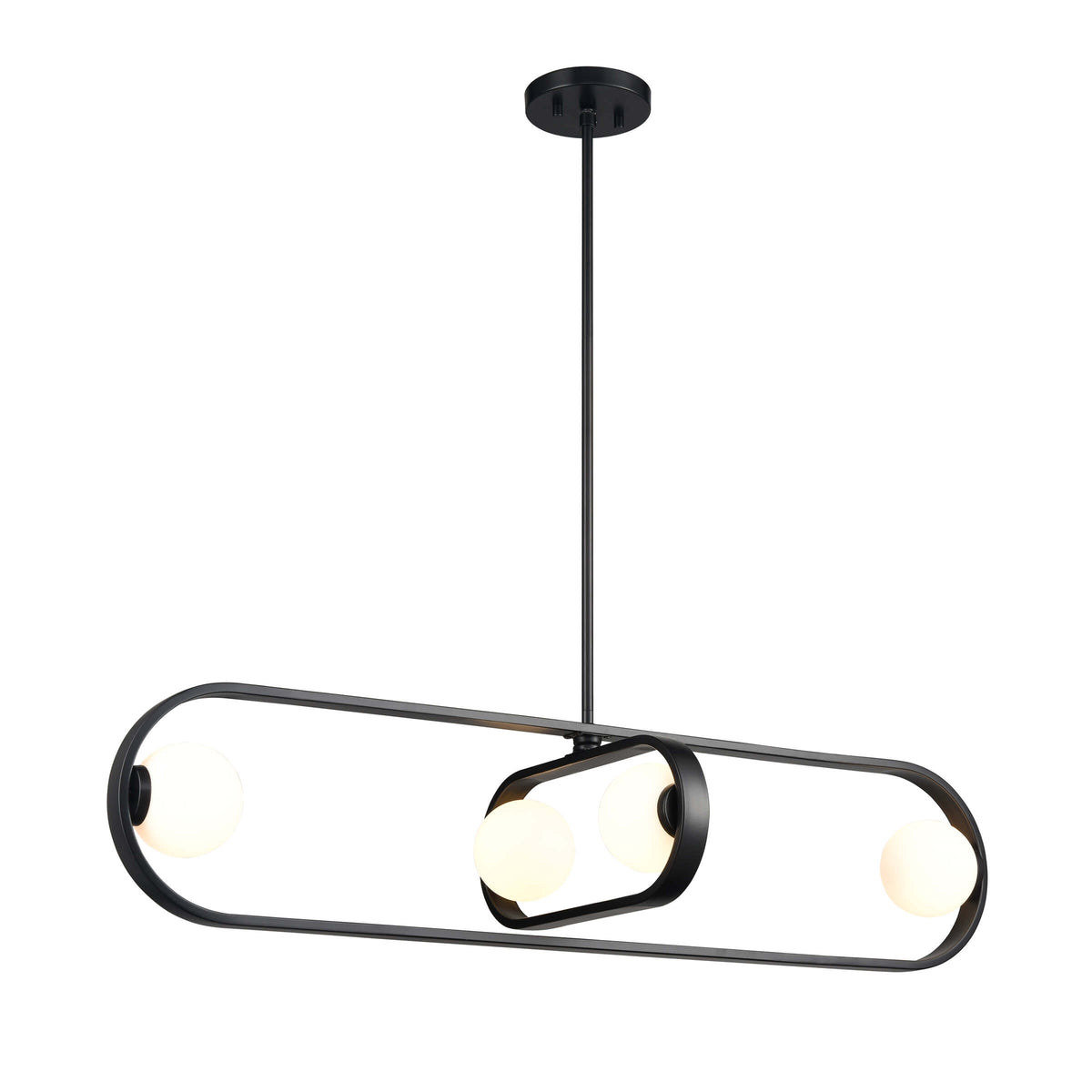 DVI LIGHTING ATWOOD 4 LT LINEAR EBONY DVP45002EB-OP