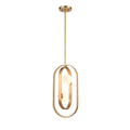 DVI LIGHTING ATWOOD 2 LT PENDANT BRASS DVP45019BR-OP
