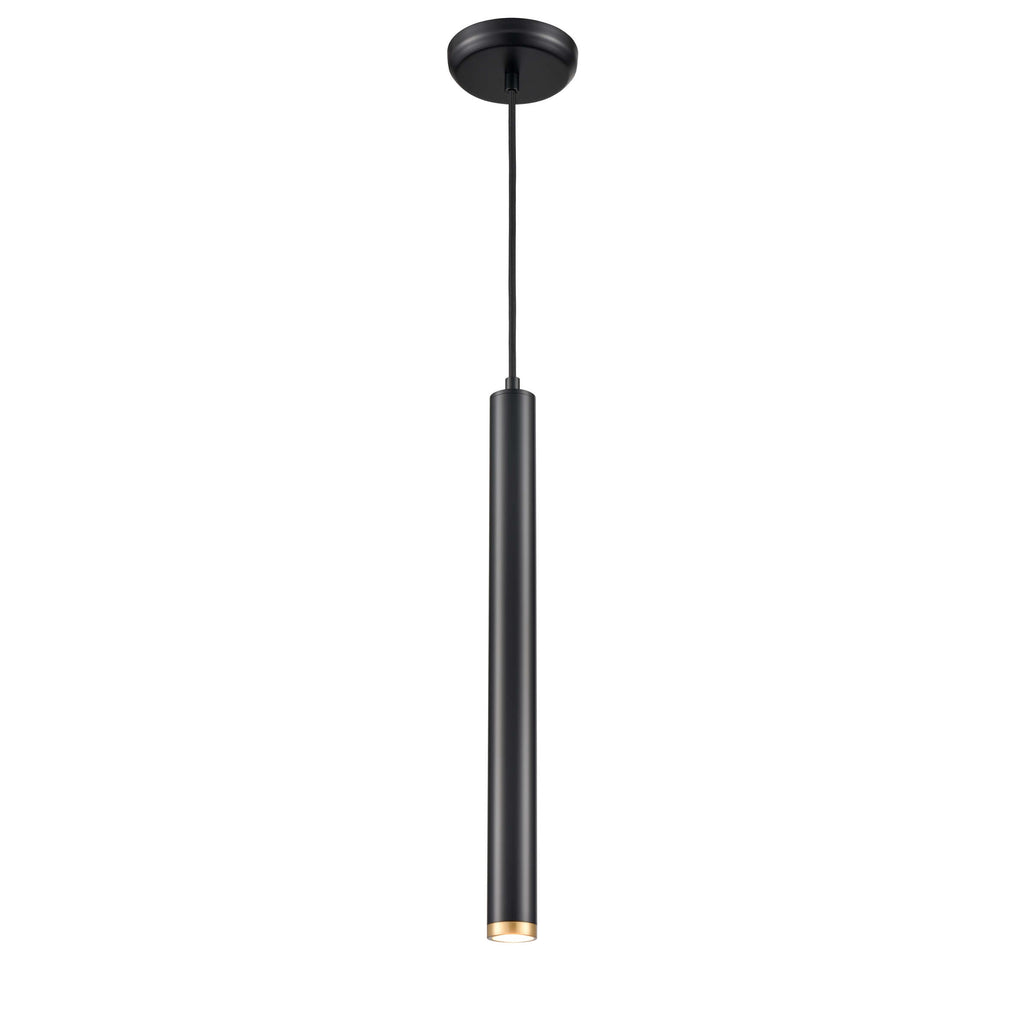DVI LIGHTING BAFFIN 18" MINI-PENDANT EBONY DVP45119MF+EB