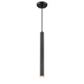 DVI LIGHTING BAFFIN 18" MINI-PENDANT EBONY DVP45119MF+EB