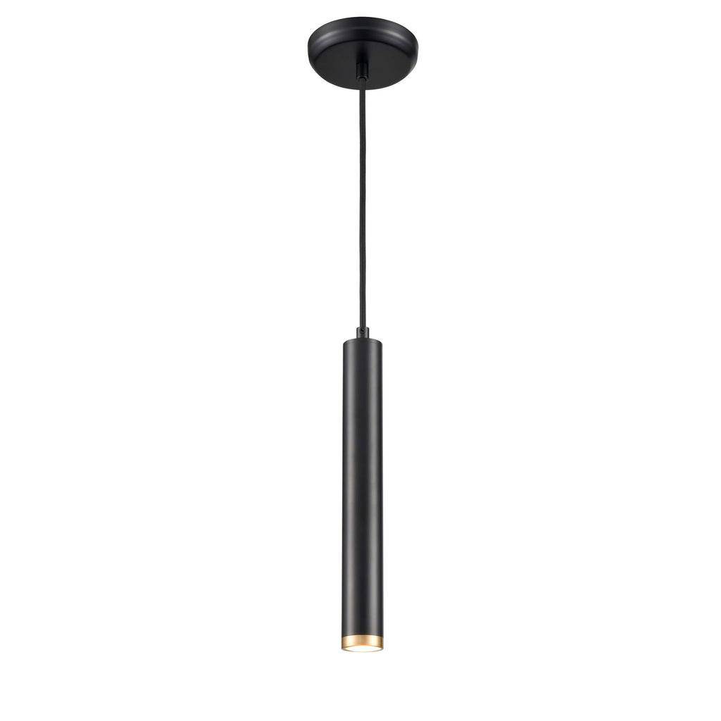 DVI LIGHTING BAFFIN 12" MINI-PENDANT EBONY DVP45121MF+EB