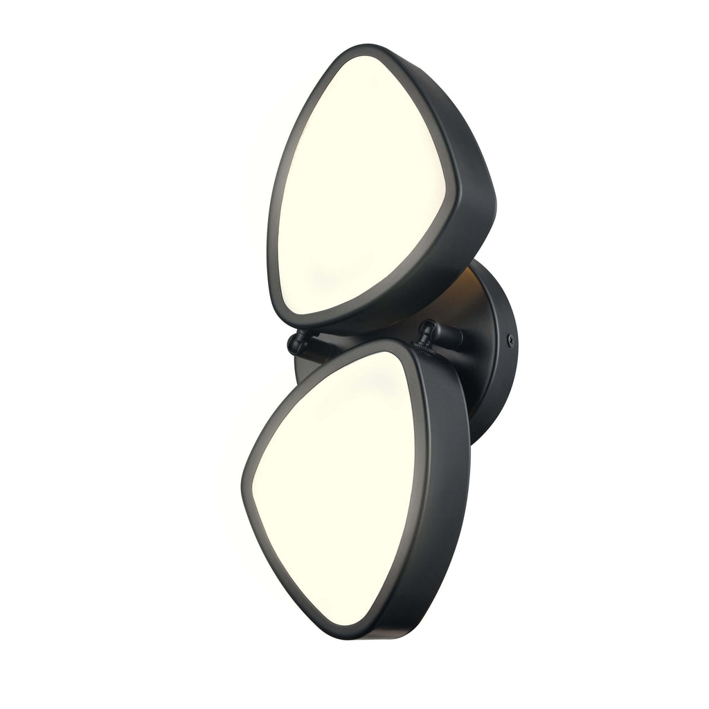 DVI LIGHTING NORTHERN MARCHES SCONCE LED EBONY DVP45401EB-OP