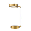 DVI LIGHTING NORTHERN MARCHES DESK LAMP LED BRASS DVP45417BR-OP