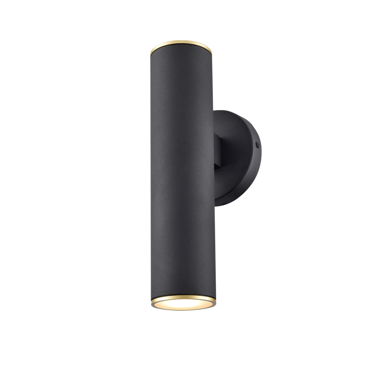 DVI LIGHTING POND INLET OUTDOOR 12" SCONCE DVP45772MFO+BK