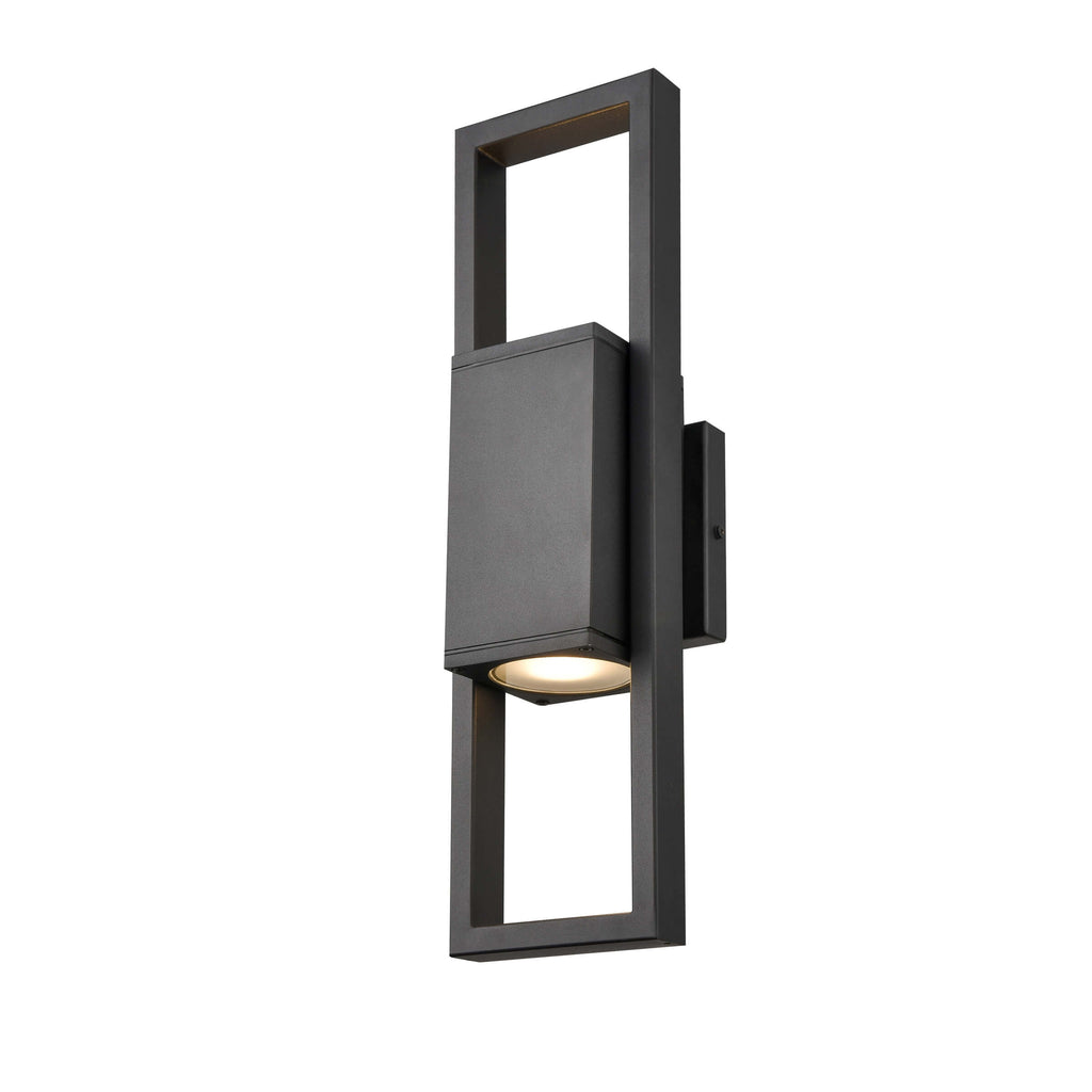 DVI LIGHTING KITSILANO OUTDOOR 2 LT SCONCE DVP45872BK