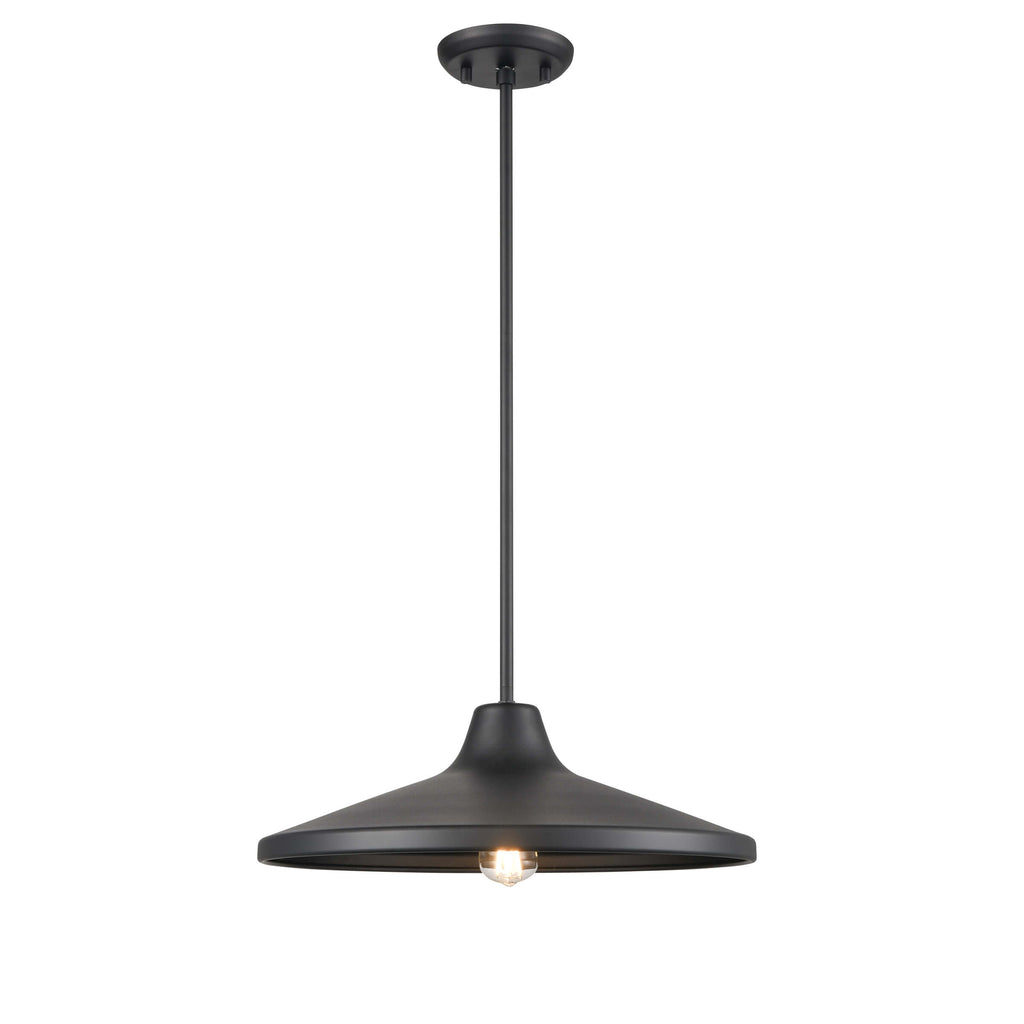 DVI LIGHTING SOMERSET OUTDOOR 16" PENDANT DVP45905BK