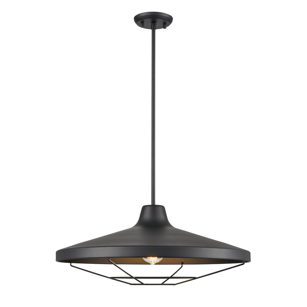 DVI LIGHTING SOMERSET OUTDOOR 22" PENDANT DVP45924BK
