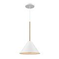 DVI LIGHTING LILY 10" MINI-PENDANT BRASS DVP46110MW+BR