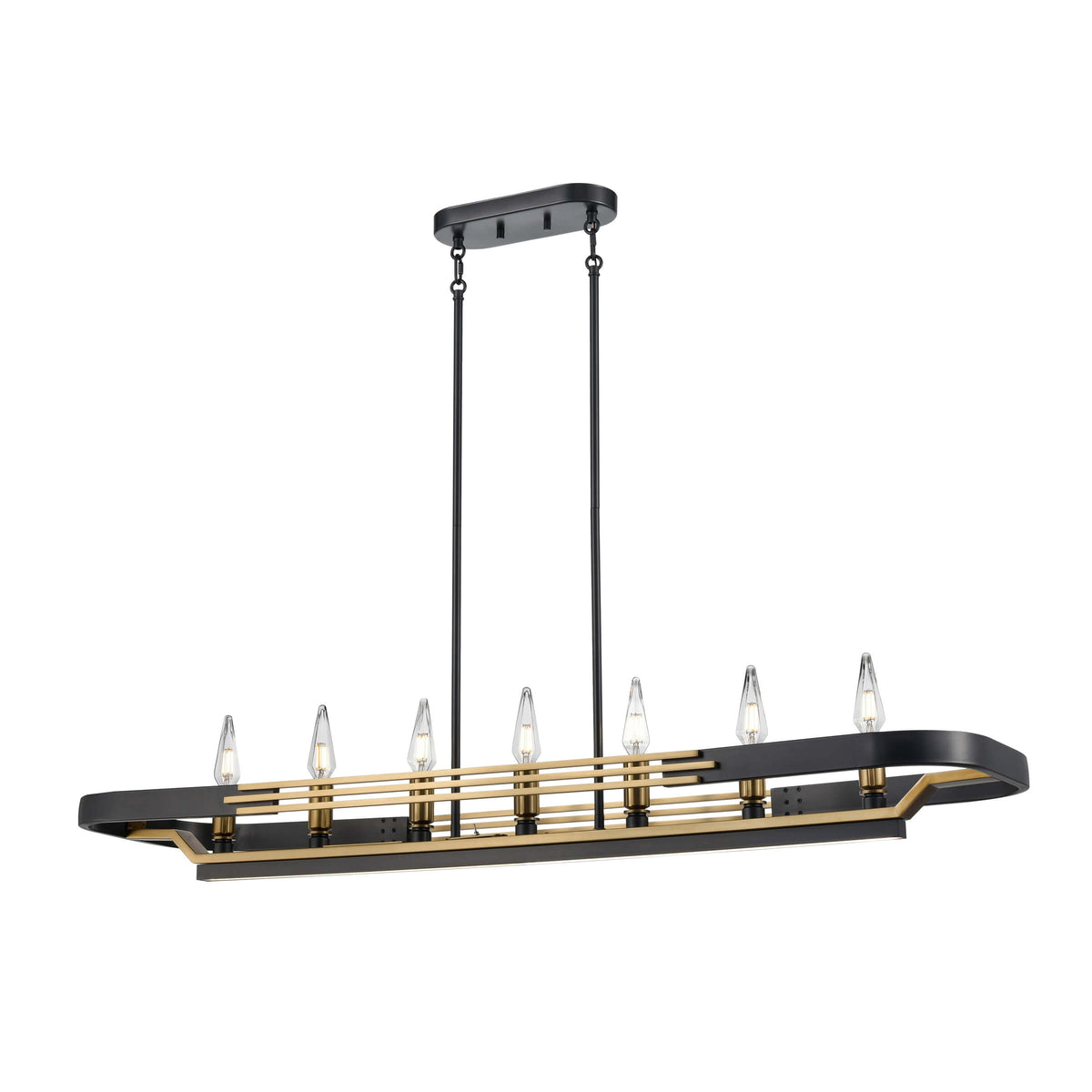 DVI LIGHTING ALETHEIA HYBRID LED LINEAR BRASS DVP46302BR+GR-CCT