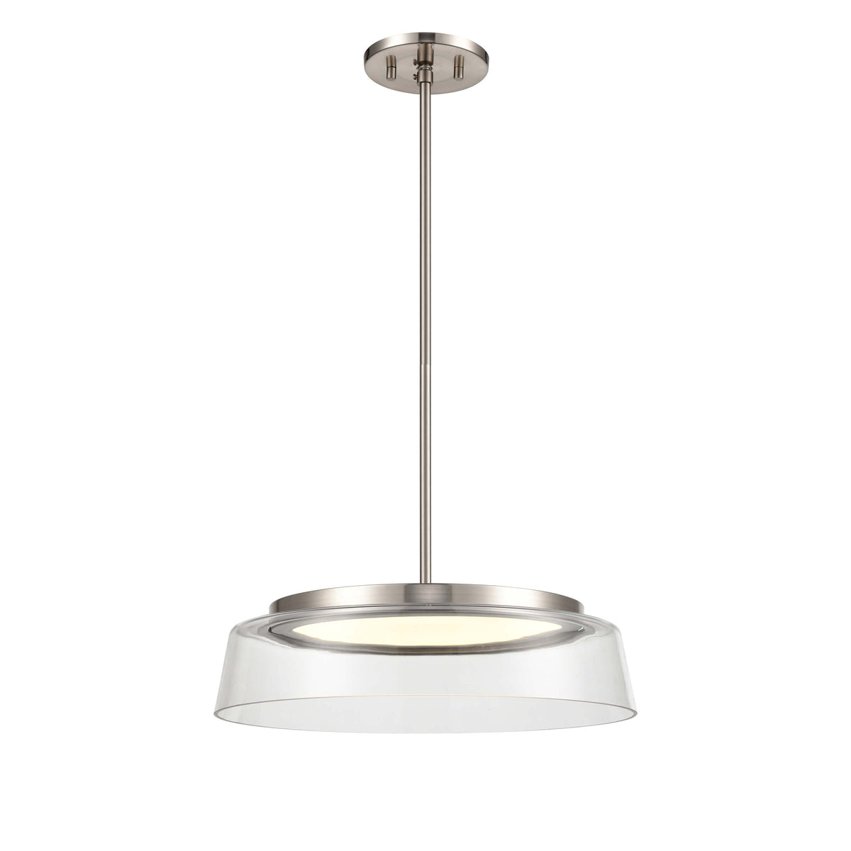 DVI LIGHTING TRIPTYCH 16" DUAL MOUNT LED SATIN NICKEL DVP46708SN-CL