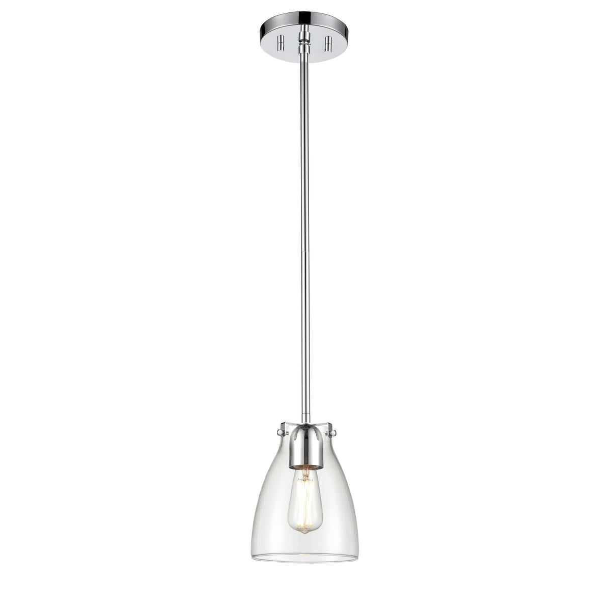 DVI LIGHTING EMMA MINI-PENDANT CHROME CLEAR DVP47021CH-CL