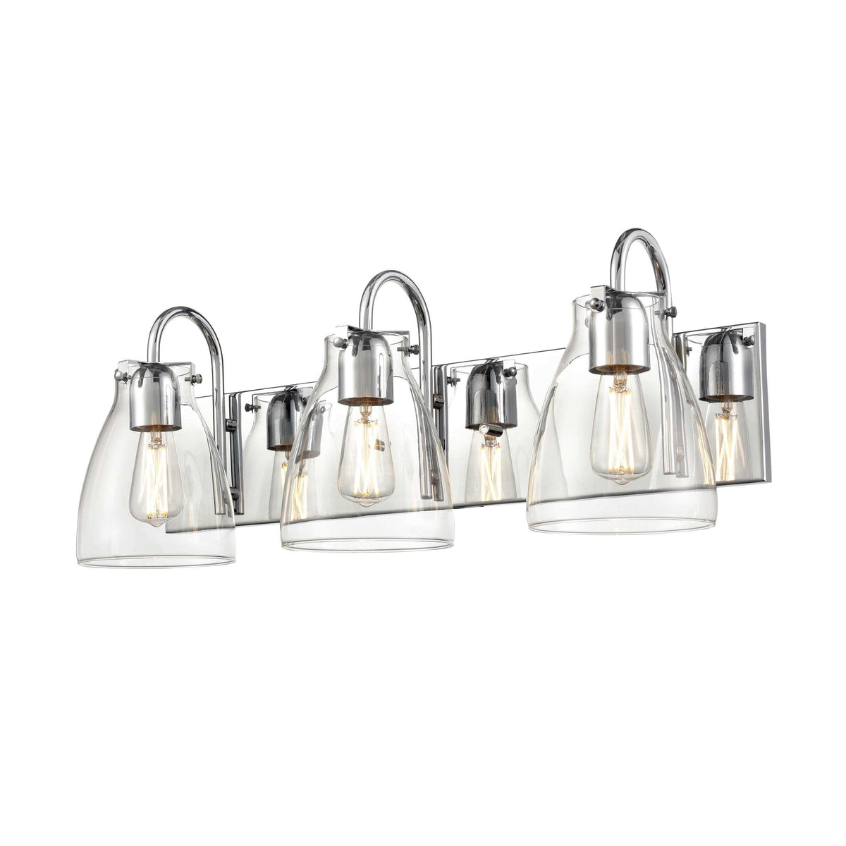 DVI LIGHTING EMMA 3 LT VANITY CHROME CLEAR DVP47043CH-CL