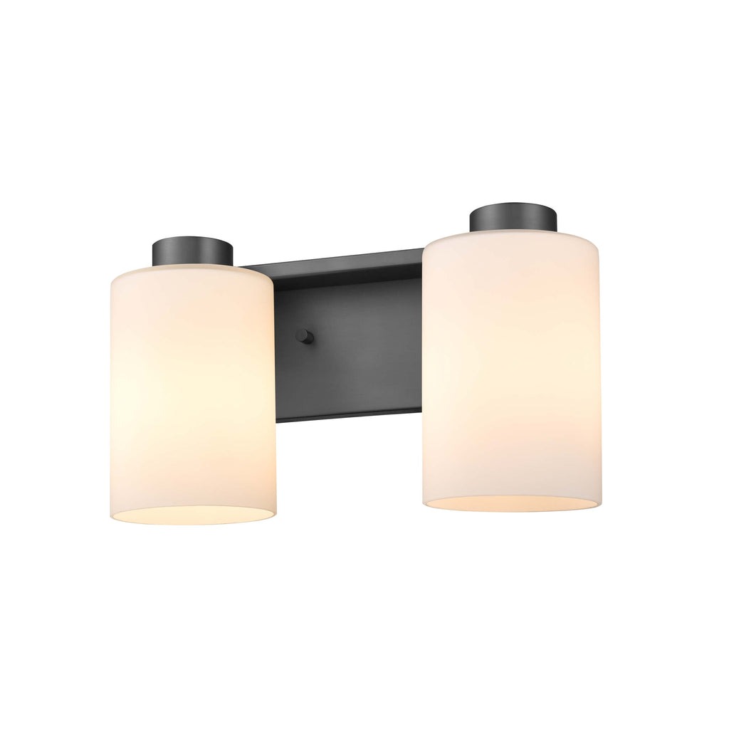 DVI LIGHTING MANITOU 2 LT VANITY EBONY DVP47122EB-OP