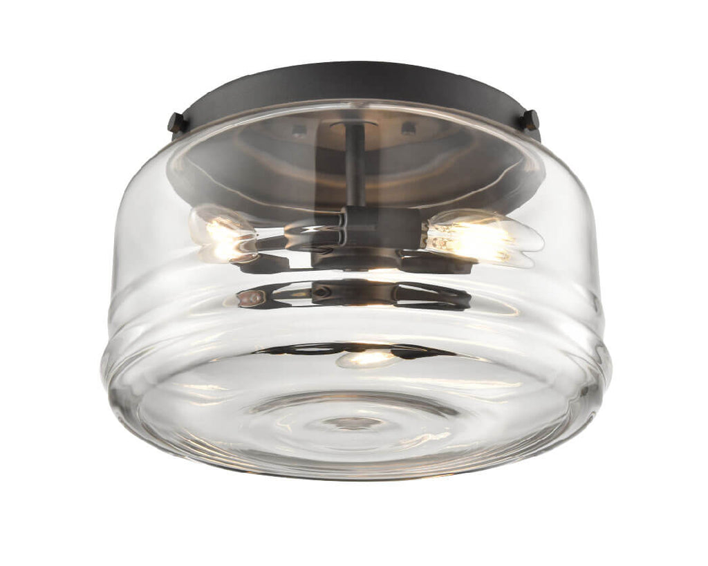 DVI LIGHTING ROUGE VALLEY OUTDOOR FLUSH MOUNT DVP47274BK-RPG