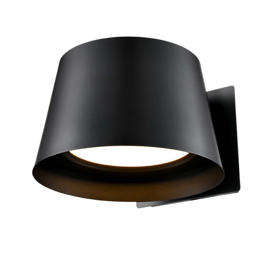 DVI LIGHTING DRUMLINE 8" OUTDOOR SCONCE LED DVP47772BK