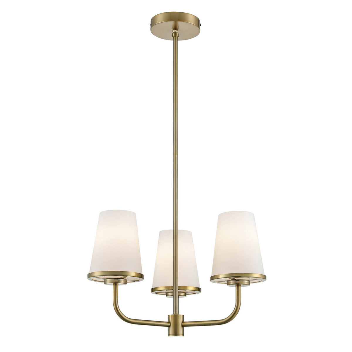 DVI LIGHTING KANATA 3 LT DUAL MOUNT BRASS DVP48012BR-OP
