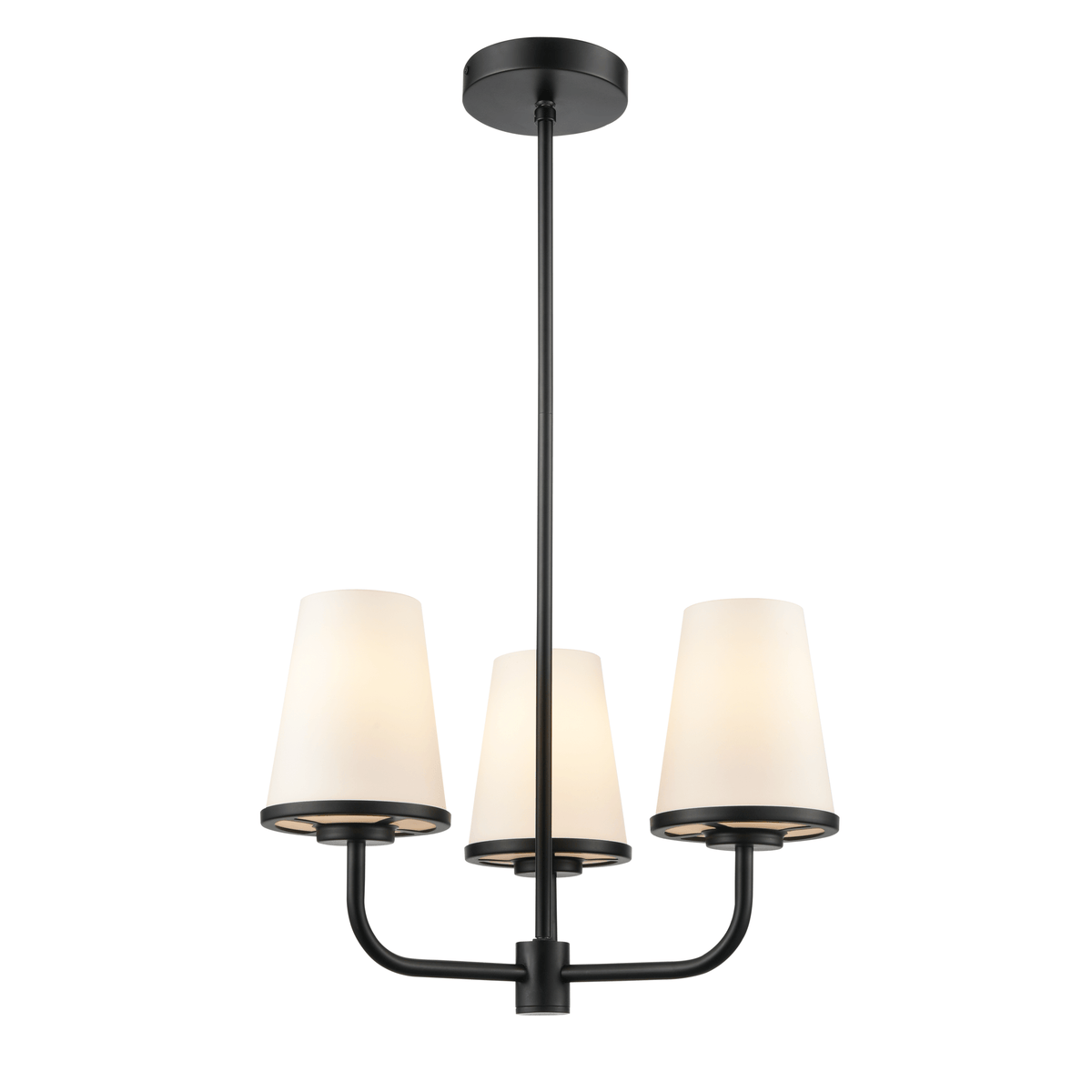 DVI LIGHTING KANATA 3 LT DUAL MOUNT EBONY DVP48012EB-OP
