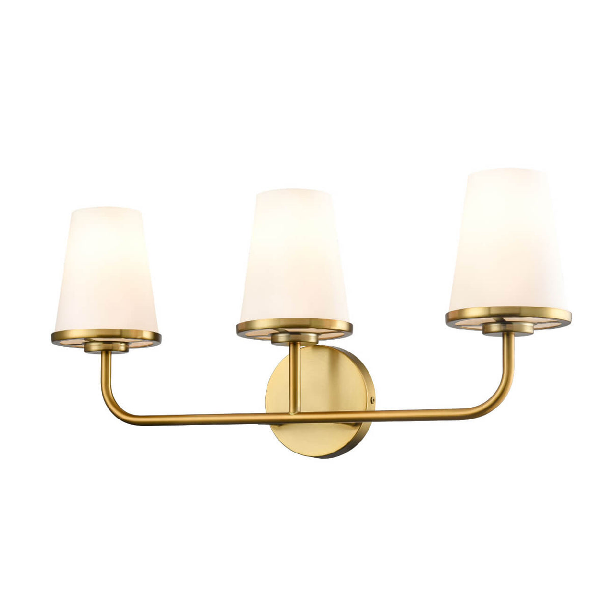 DVI LIGHTING KANATA 3 LT VANITY BRASS DVP48043BR-OP