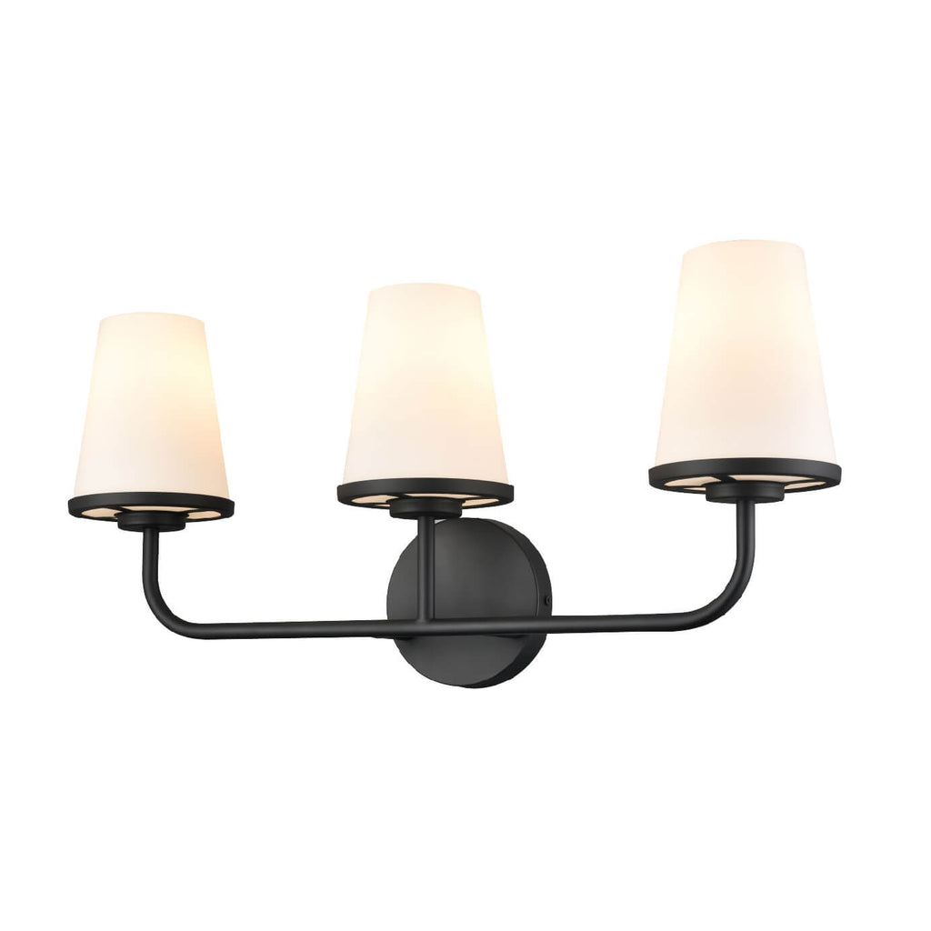 DVI LIGHTING KANATA 3 LT VANITY EBONY DVP48043EB-OP