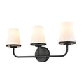 DVI LIGHTING KANATA 3 LT VANITY EBONY DVP48043EB-OP