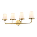 DVI LIGHTING KANATA 4 LT VANITY BRASS DVP48044BR-OP