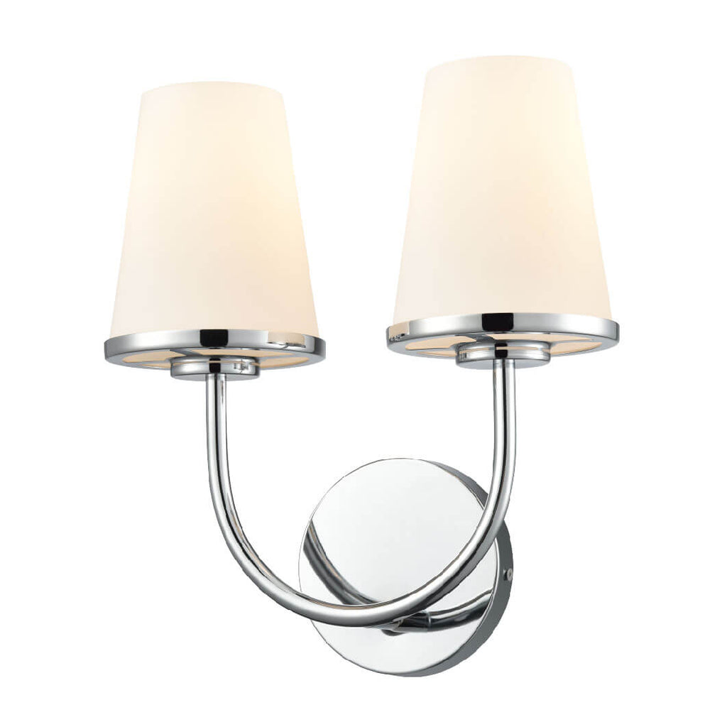 DVI LIGHTING KANATA 2 LT SCONCE CHROME DVP48099CH-OP